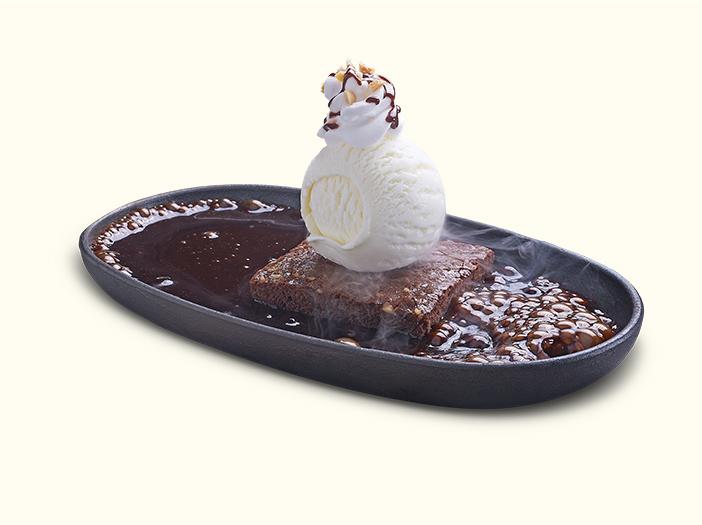 Sizzling Brownie Volcano Havmor